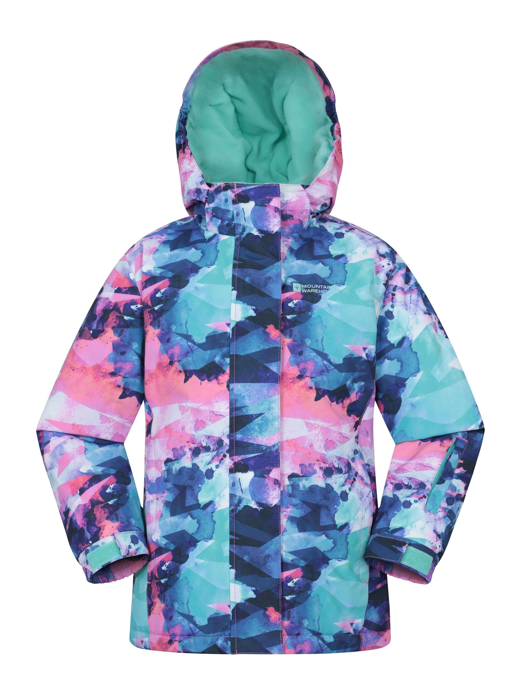 Mountain Warehouse Purple Printed Ski Jacket & Joggers Set image 2