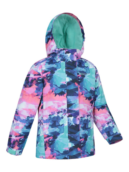 Mountain Warehouse Purple Printed Ski Jacket & Joggers Set image 3