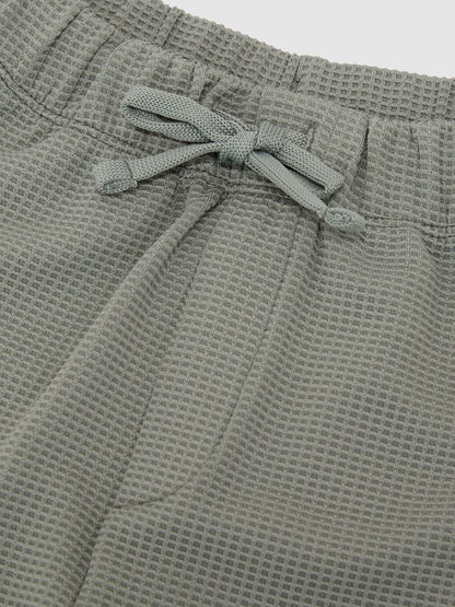 Reiss Sage Tavola 9-13 yrs Waffle Drawstring Shorts image 1
