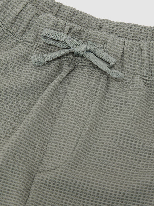 Reiss Sage Tavola 9-13 yrs Waffle Drawstring Shorts image 1