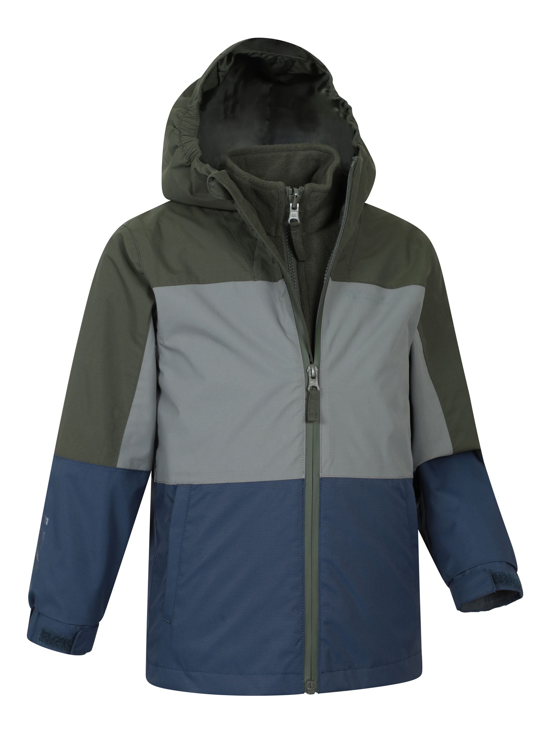 Dsiney Kidz - Mountain Warehouse Blue Cannonball II  3 in 1 Waterproof Jacket image 2