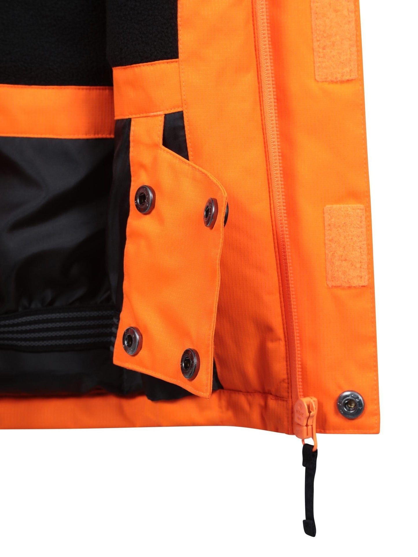 Mountain Warehouse Orange Fleece Lined Snow Ski Jacket And Trousers Set image 5