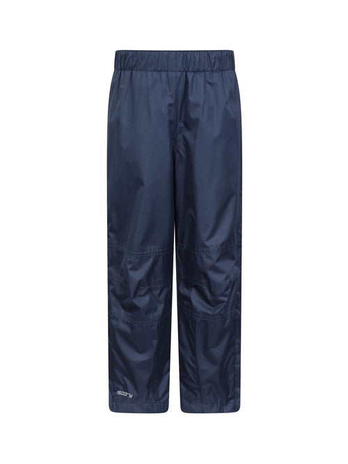 Mountain Warehouse Blue Spray II Waterproof Over Trousers image 1