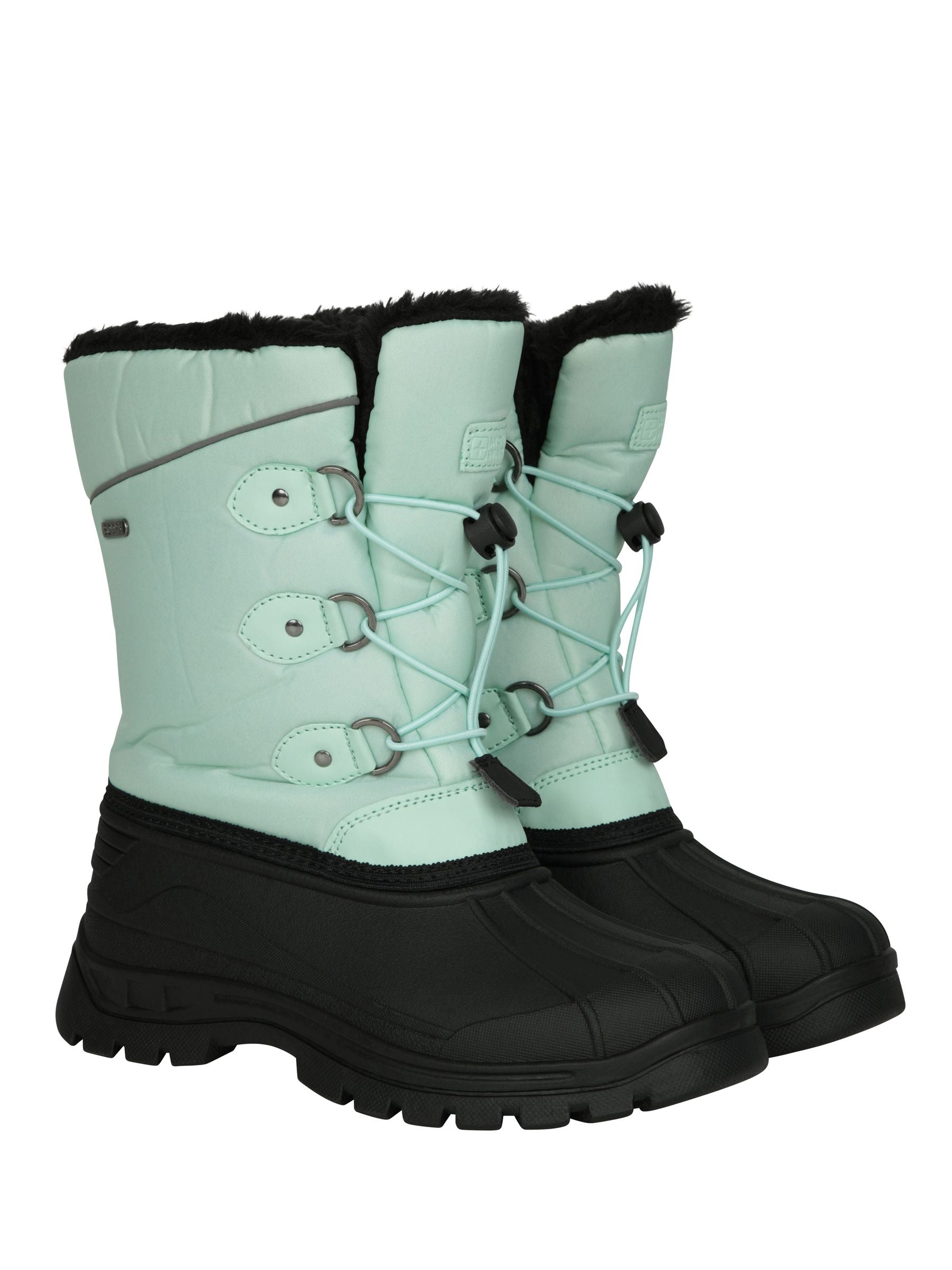 Mountain Warehouse Blue Whistler Adaptive Snow Boots image 1