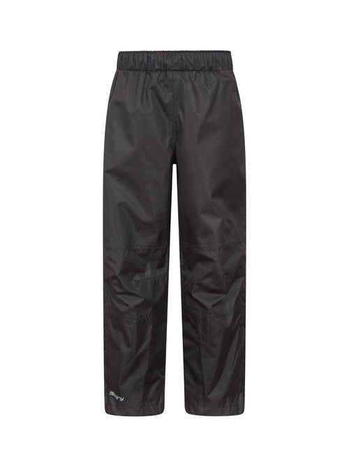 Mountain Warehouse Black Spray II Waterproof Over Trousers image 1