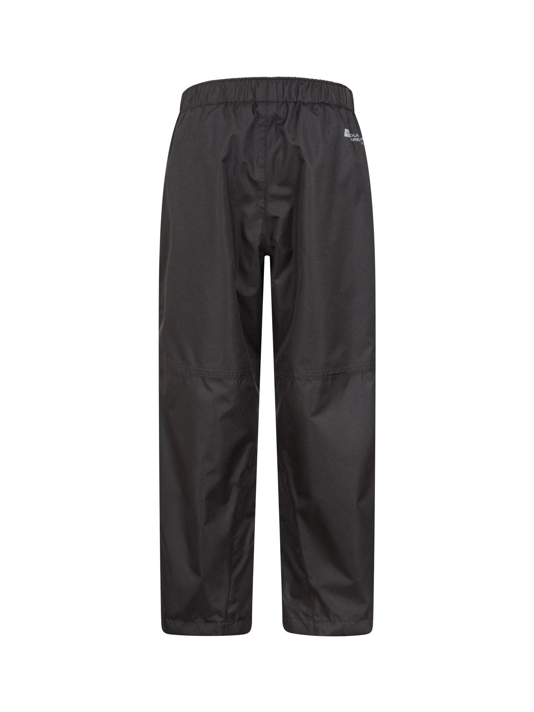 Mountain Warehouse Black Spray II  Waterproof Over Trousers image 2