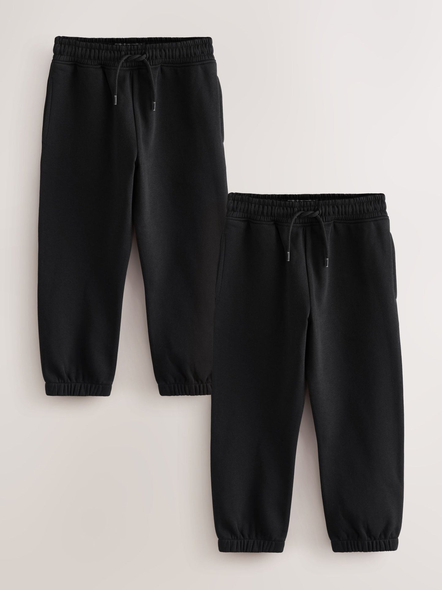 Dsiney Kidz - Black Regular Fit Joggers 2 Pack (3-16yrs) image 1