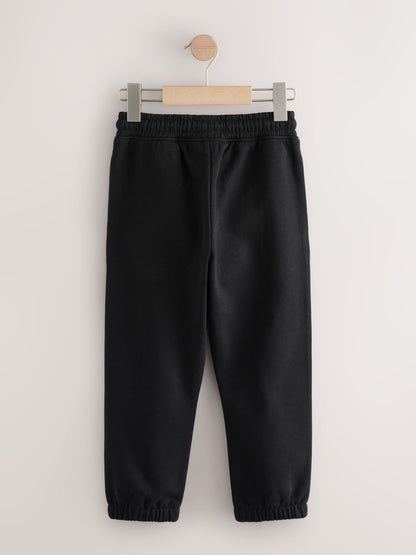 Dsiney Kidz - Black Regular Fit Joggers 2 Pack (3-16yrs) image 3