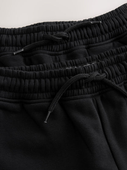 Dsiney Kidz - Black Regular Fit Joggers 2 Pack (3-16yrs) image 6