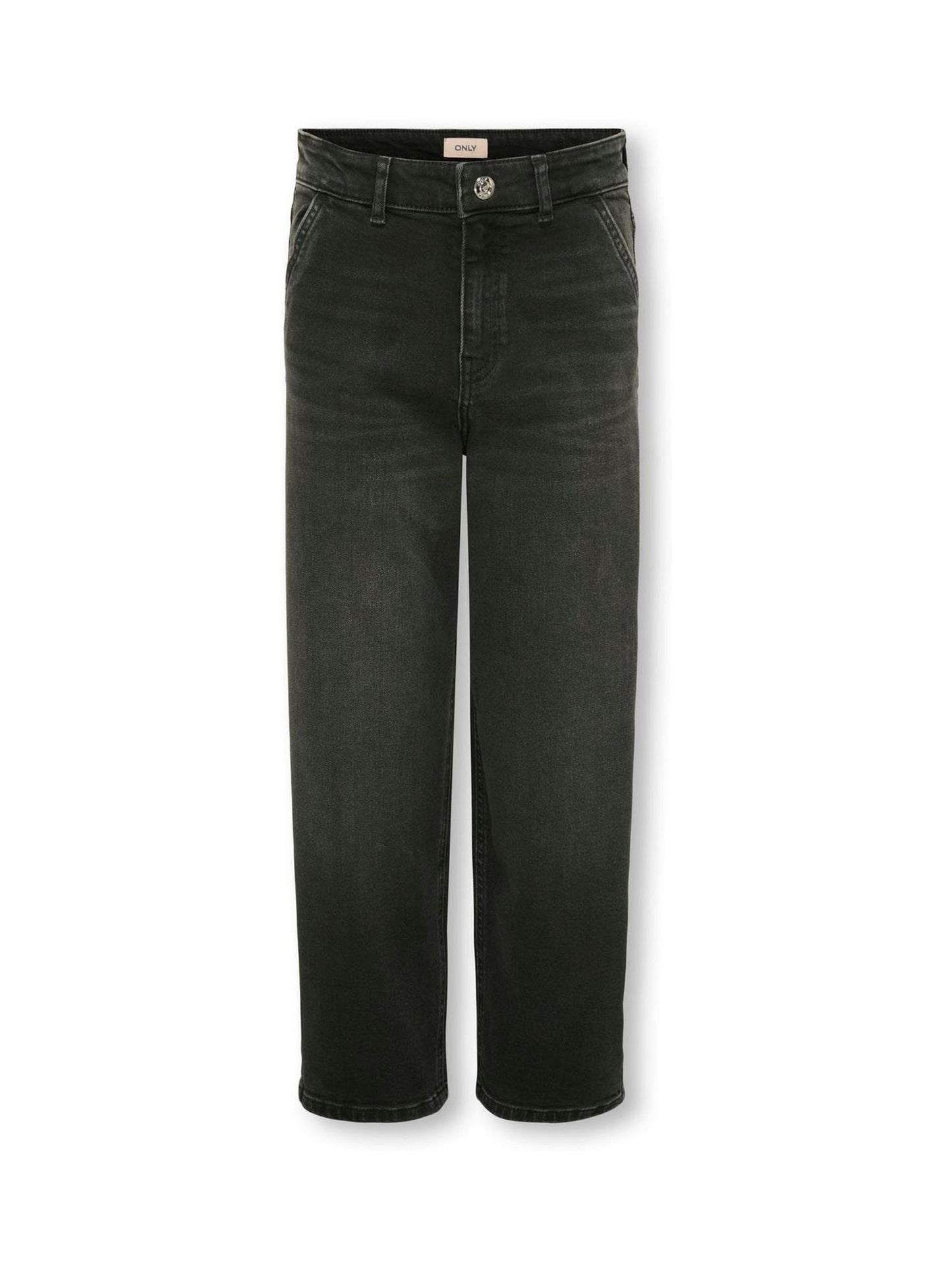 Dsiney Kidz - ONLY KIDS Washed Black Loose Baggy Jeans With Comfort Stretch image 4