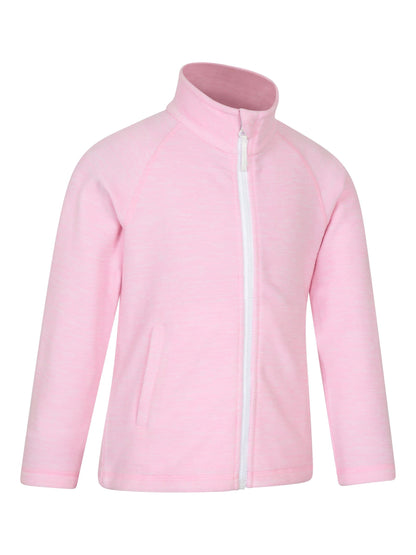 Dsiney Kidz - Mountain Warehouse Pink Snowdonia Kids Quick Drying Fleece image 1