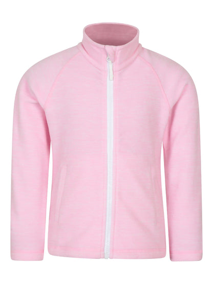 Dsiney Kidz - Mountain Warehouse Pink Snowdonia Kids Quick Drying Fleece image 3