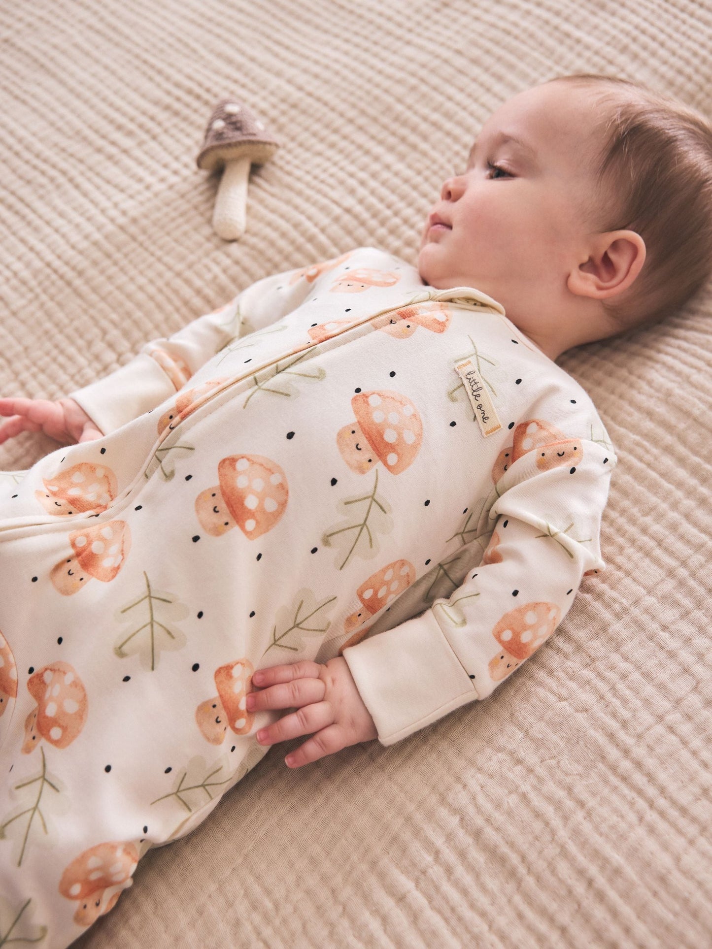 Neutral 3 Pack Two Way Zip Baby Sleepsuit (0mths-3yrs) image 4