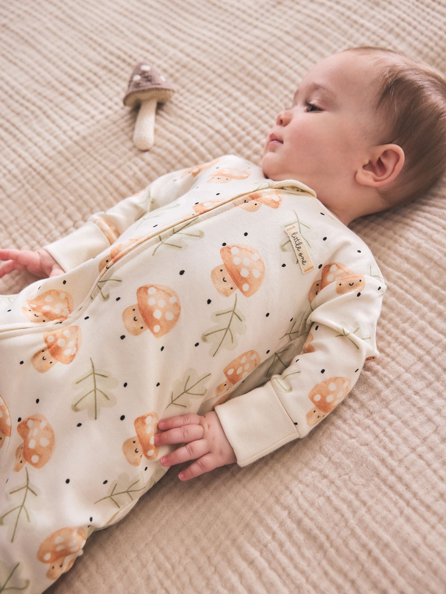Neutral 3 Pack Two Way Zip Baby Sleepsuit (0mths-3yrs) image 5