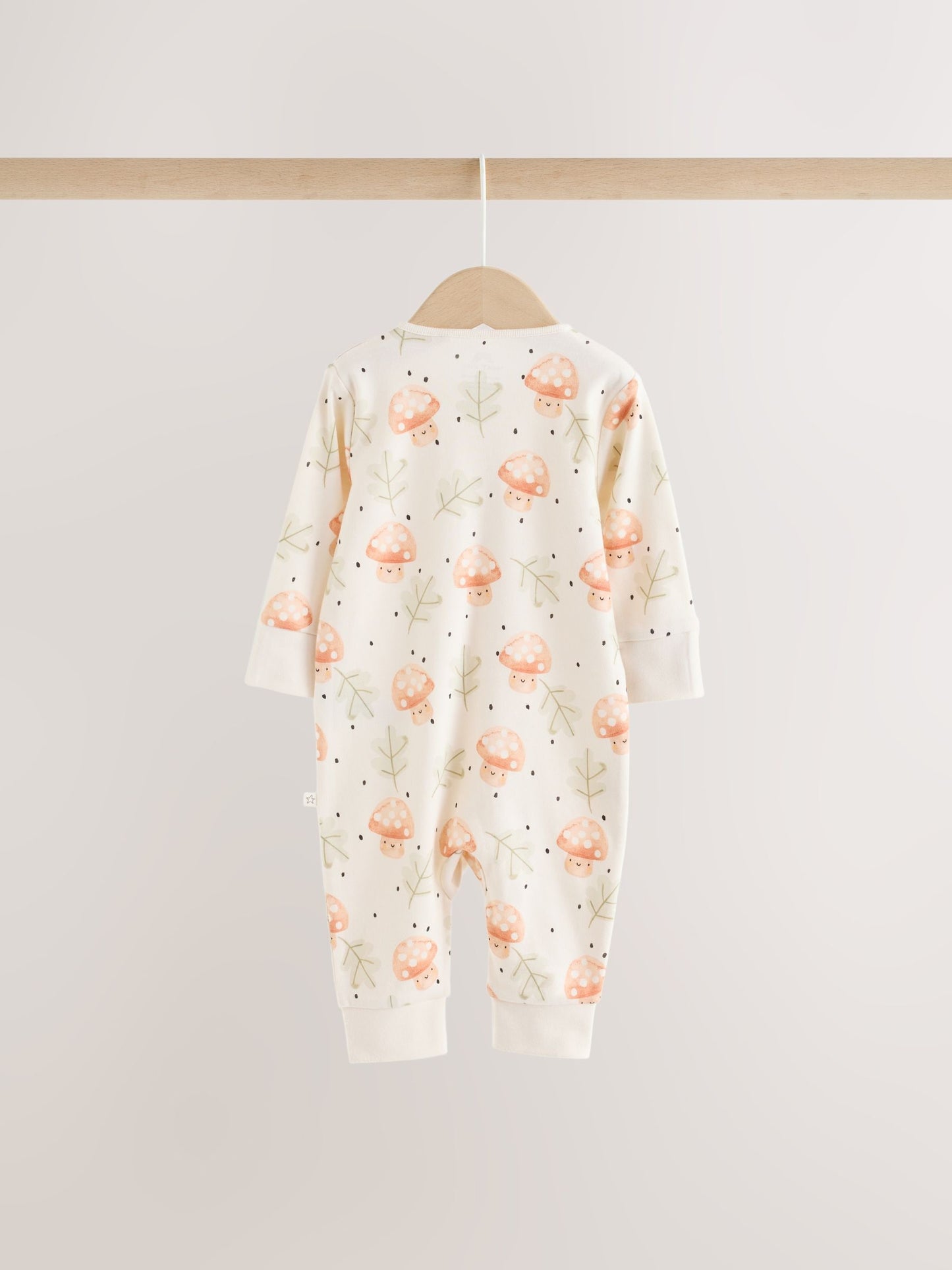Neutral 3 Pack Two Way Zip Baby Sleepsuit (0mths-3yrs) image 8