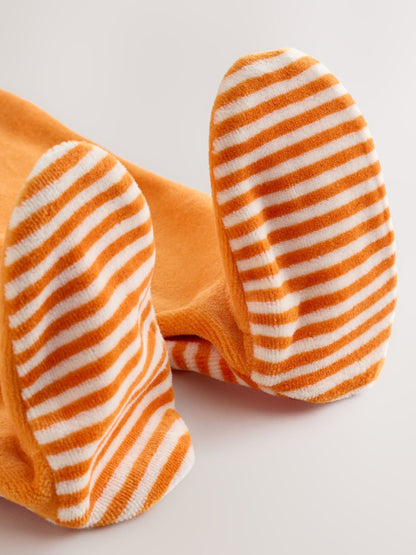 Dsiney Kidz - Orange Pumpkin Halloween Sleepsuit and Hat Set 2 Piece (0mths-2yrs) image 5