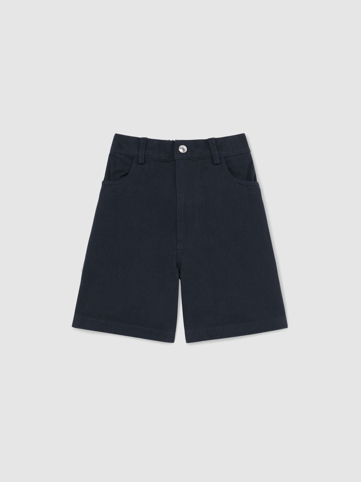 Dsiney Kidz - Reiss Blue Moby 3-9 yrs Cotton Twill Bermuda Shorts image 1