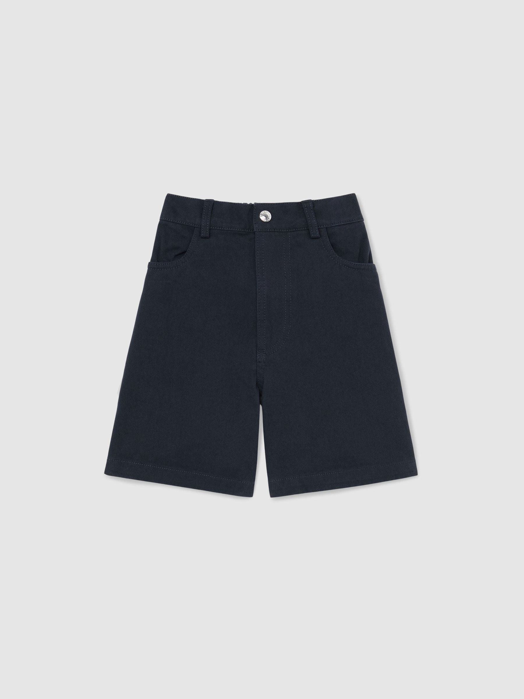 Dsiney Kidz - Reiss Blue Moby 3-9 yrs Cotton Twill Bermuda Shorts image 1