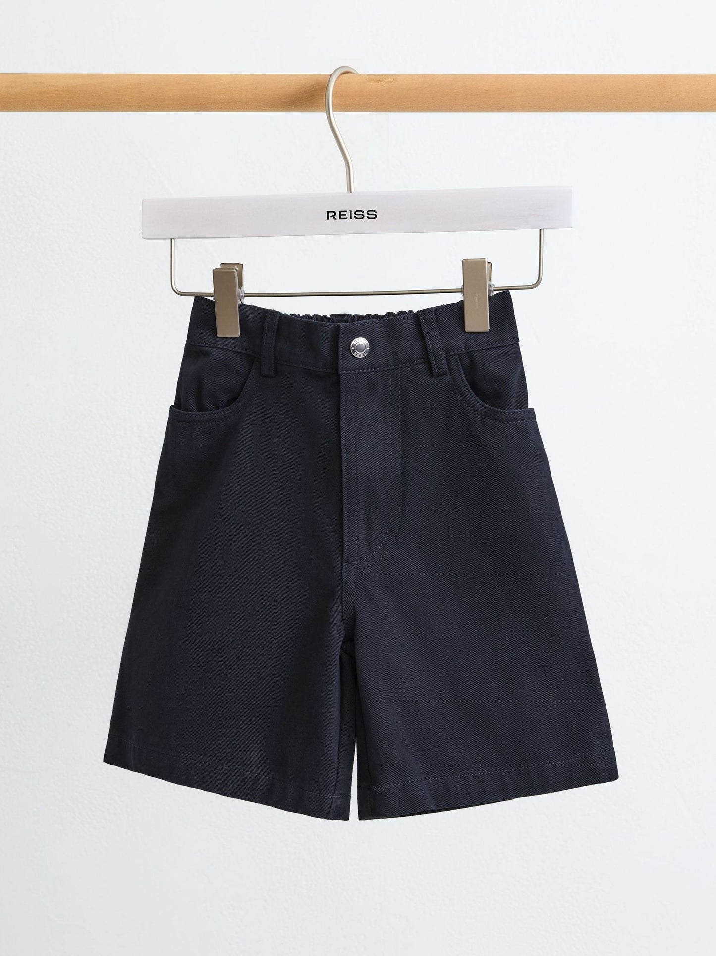 Dsiney Kidz - Reiss Blue Moby 3-9 yrs Cotton Twill Bermuda Shorts image 2