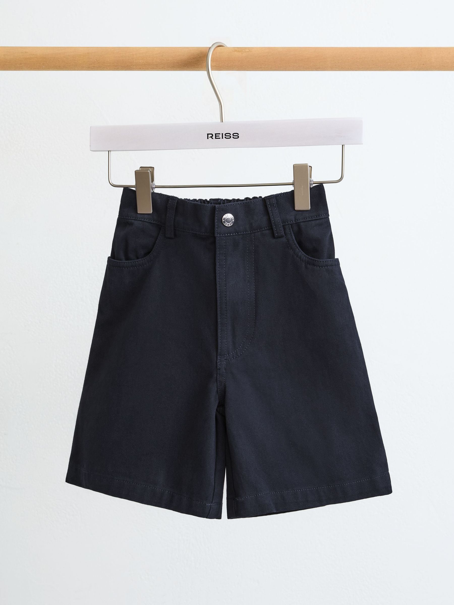 Dsiney Kidz - Reiss Blue Moby 3-9 yrs Cotton Twill Bermuda Shorts image 2
