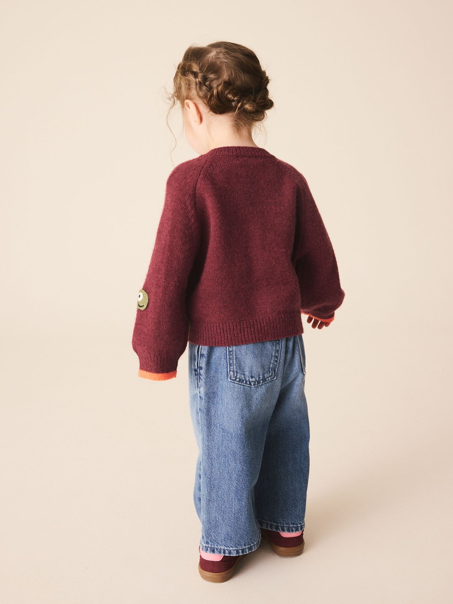 Dsiney Kidz - Red Dino Cardigan (3mths-7yrs) image 2