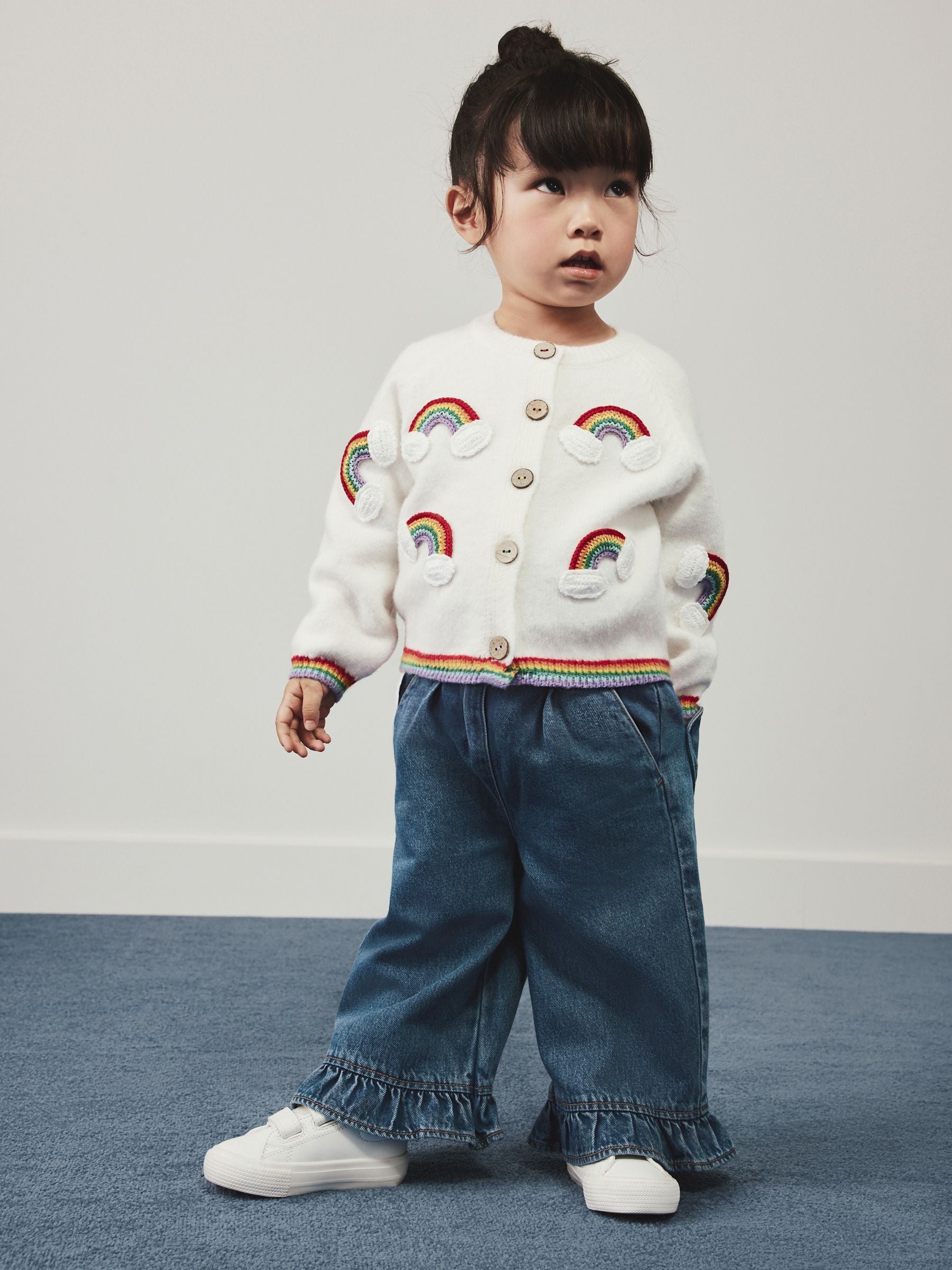 Dsiney Kidz - Rainbow Badge Cardigan (3mths-7yrs) image 1