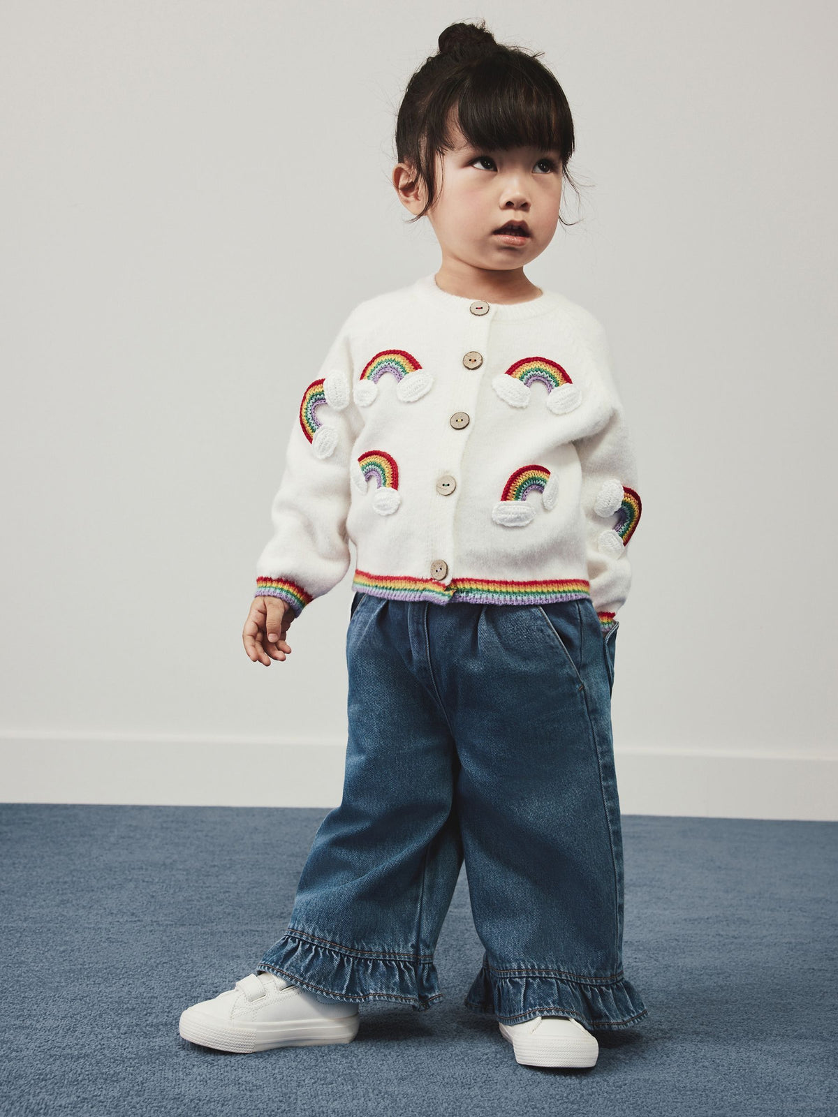 Dsiney Kidz - Rainbow Badge Cardigan (3mths-7yrs) image 1