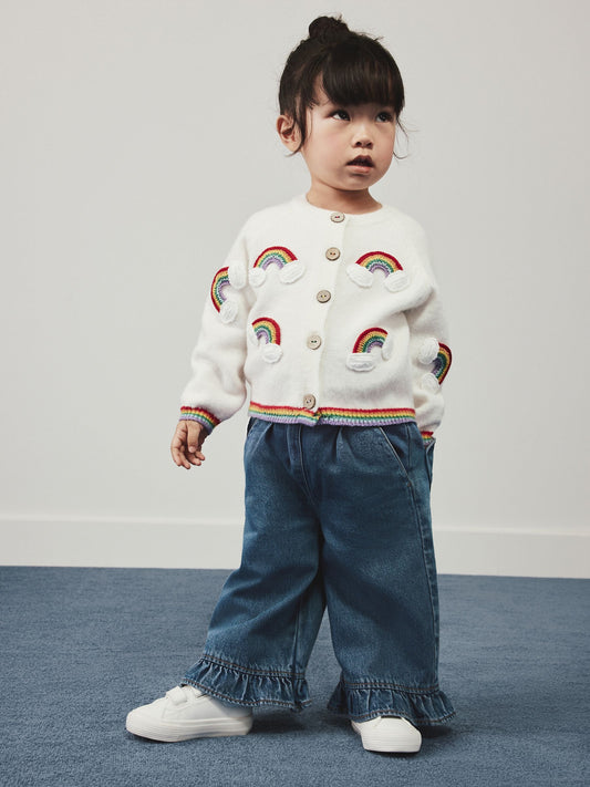 Dsiney Kidz - Rainbow Badge Cardigan (3mths-7yrs) image 1