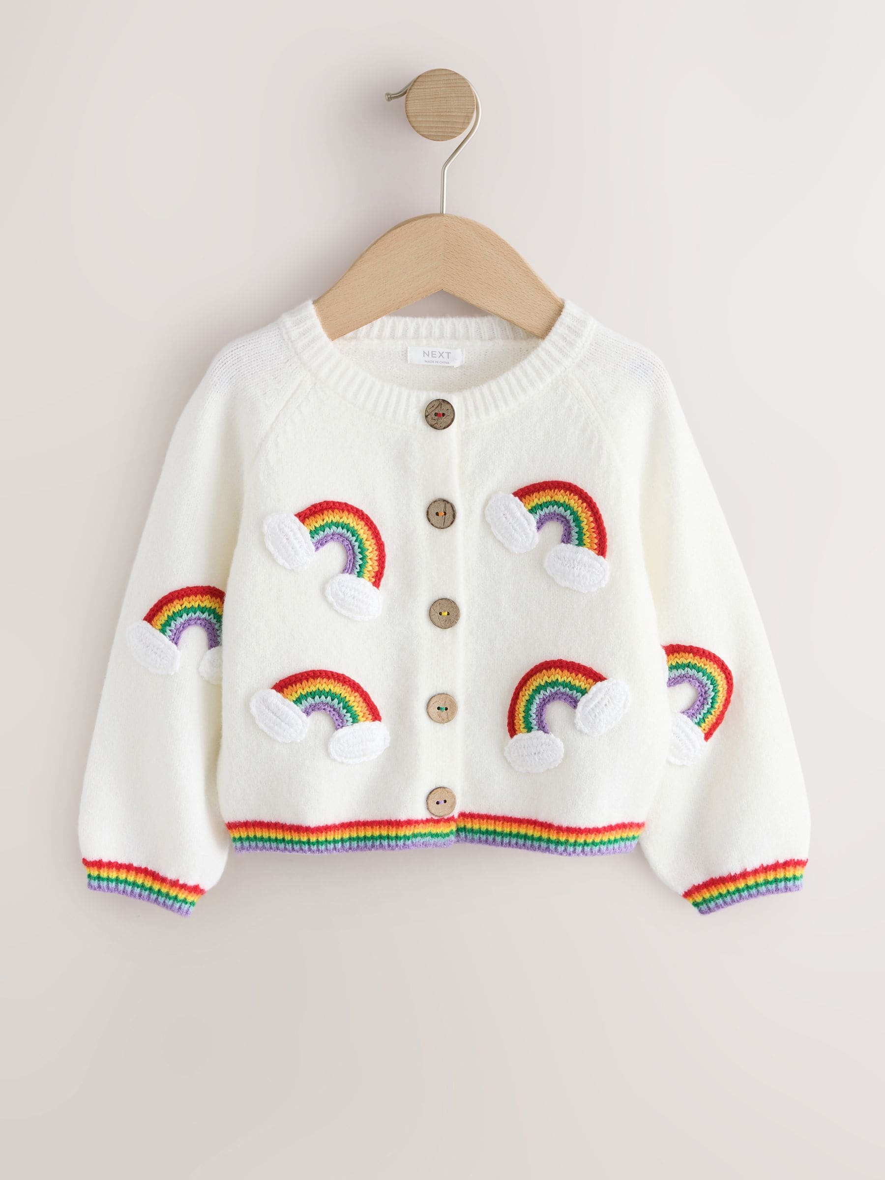Dsiney Kidz - Rainbow Badge Cardigan (3mths-7yrs) image 4