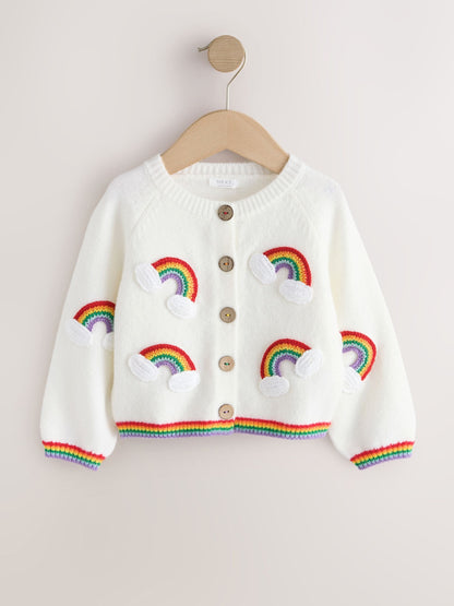 Dsiney Kidz - Rainbow Badge Cardigan (3mths-7yrs) image 4