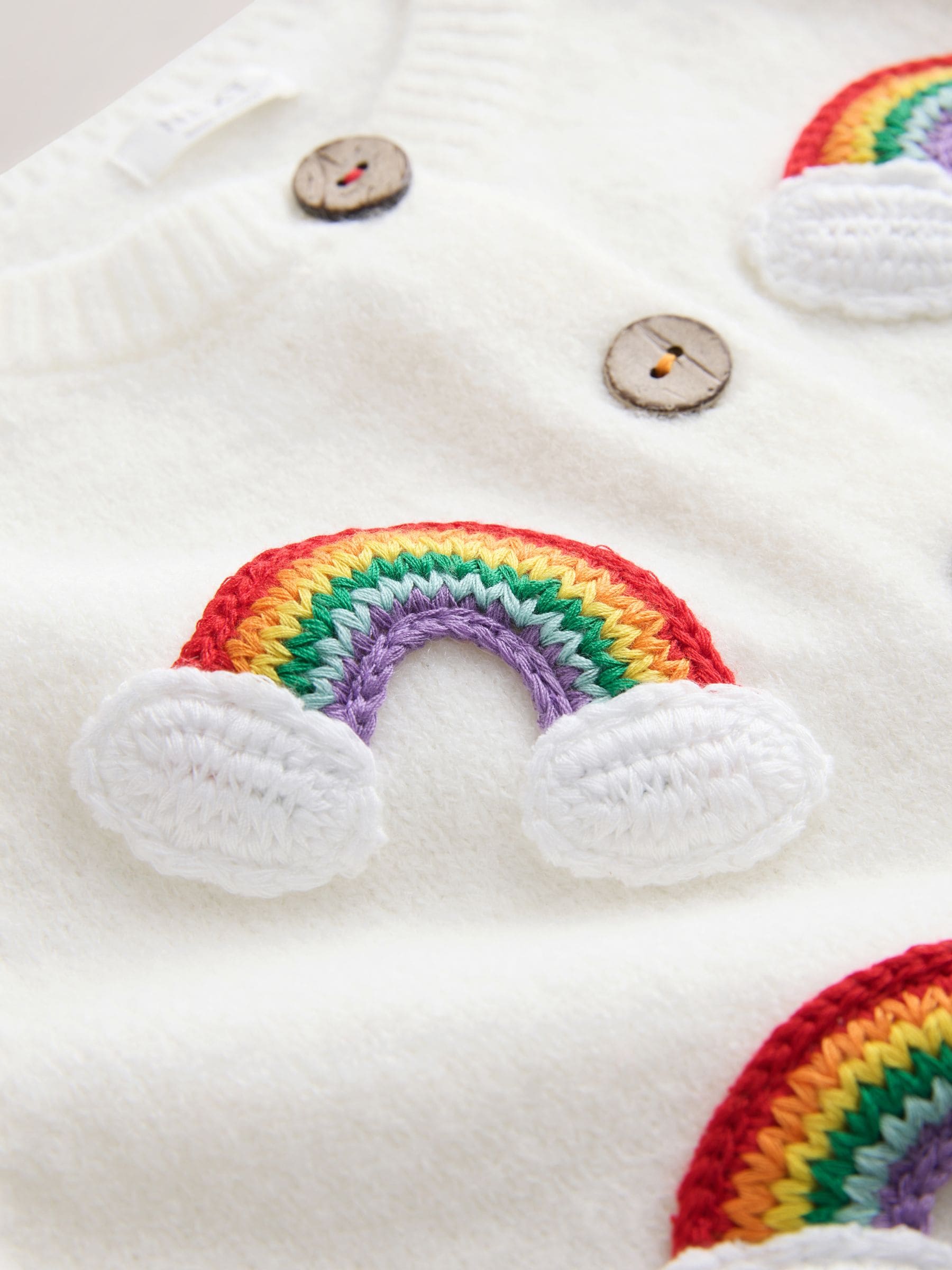 Dsiney Kidz - Rainbow Badge Cardigan (3mths-7yrs) image 6