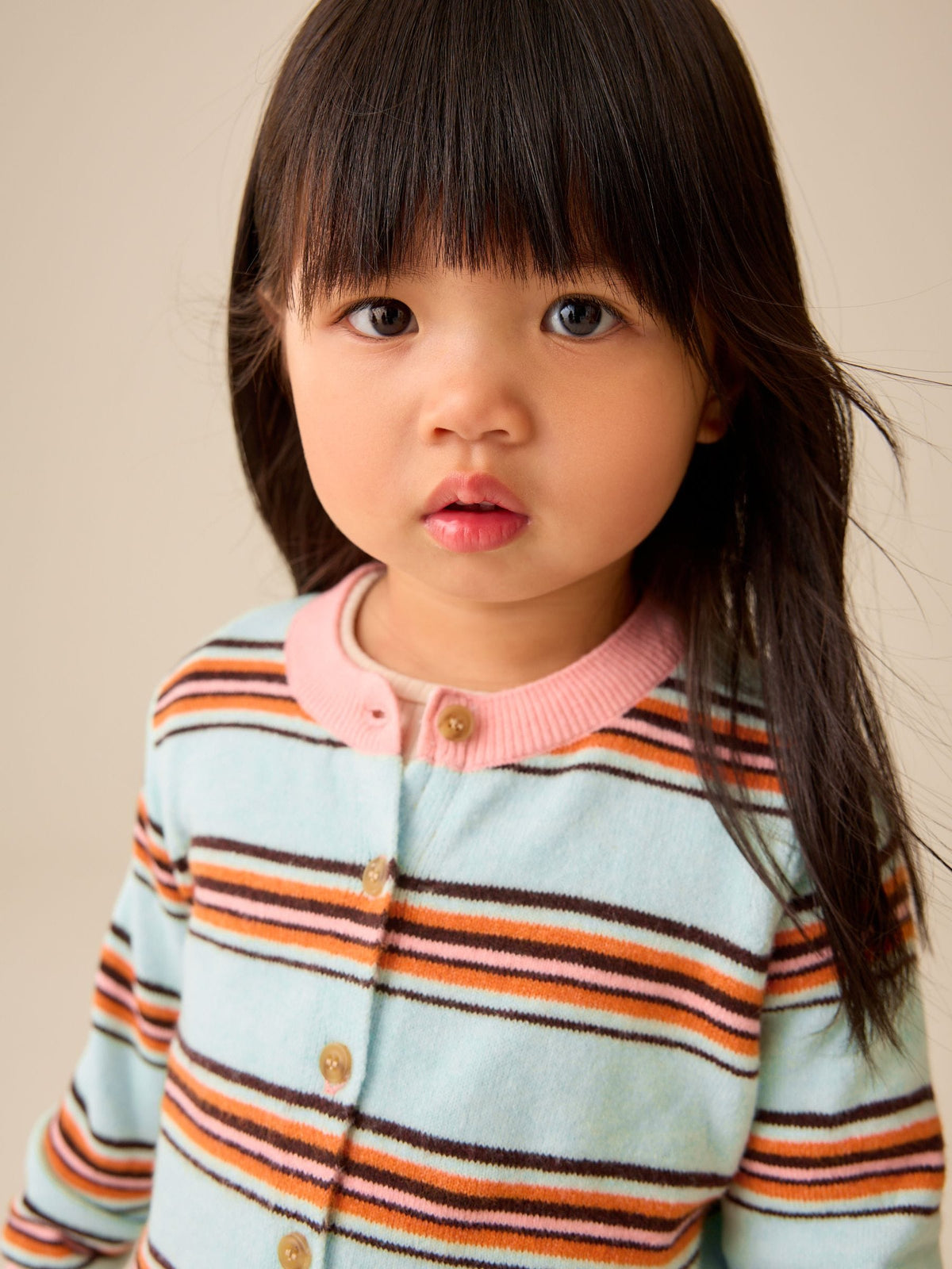 Mint Stripe Knit Cardigan (3mths-10yrs) - image 4