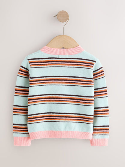 Mint Stripe Knit Cardigan (3mths-10yrs) - image 6