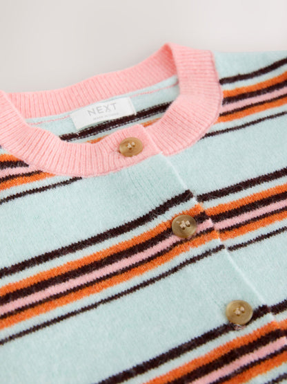 Mint Stripe Knit Cardigan (3mths-10yrs) - image 8