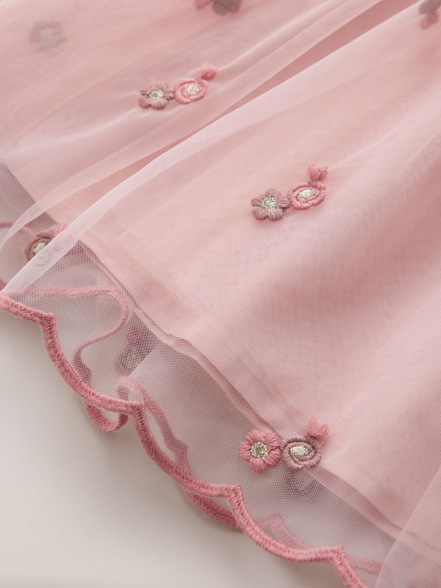 Pink Occassion Bow Collar Dress (3mths-10yrs) image 4