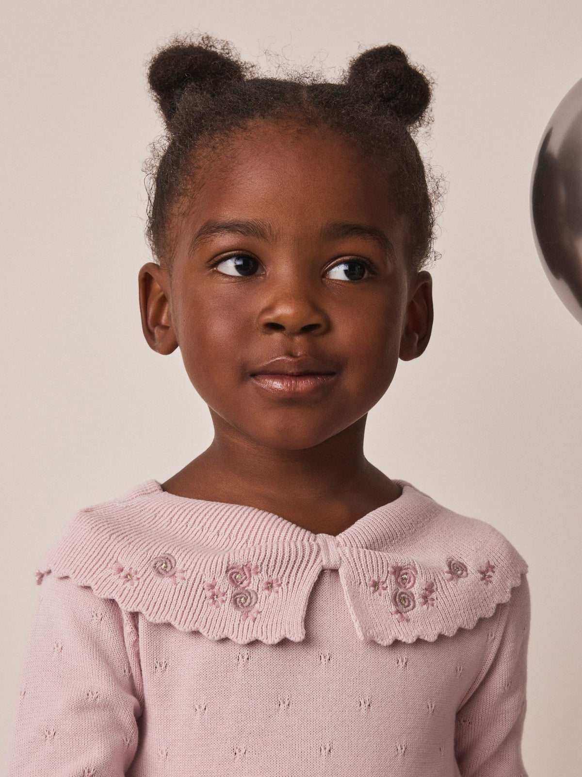Dsiney Kidz - Pink Occasion Bow Collar Dress (3mths-10yrs) image 4