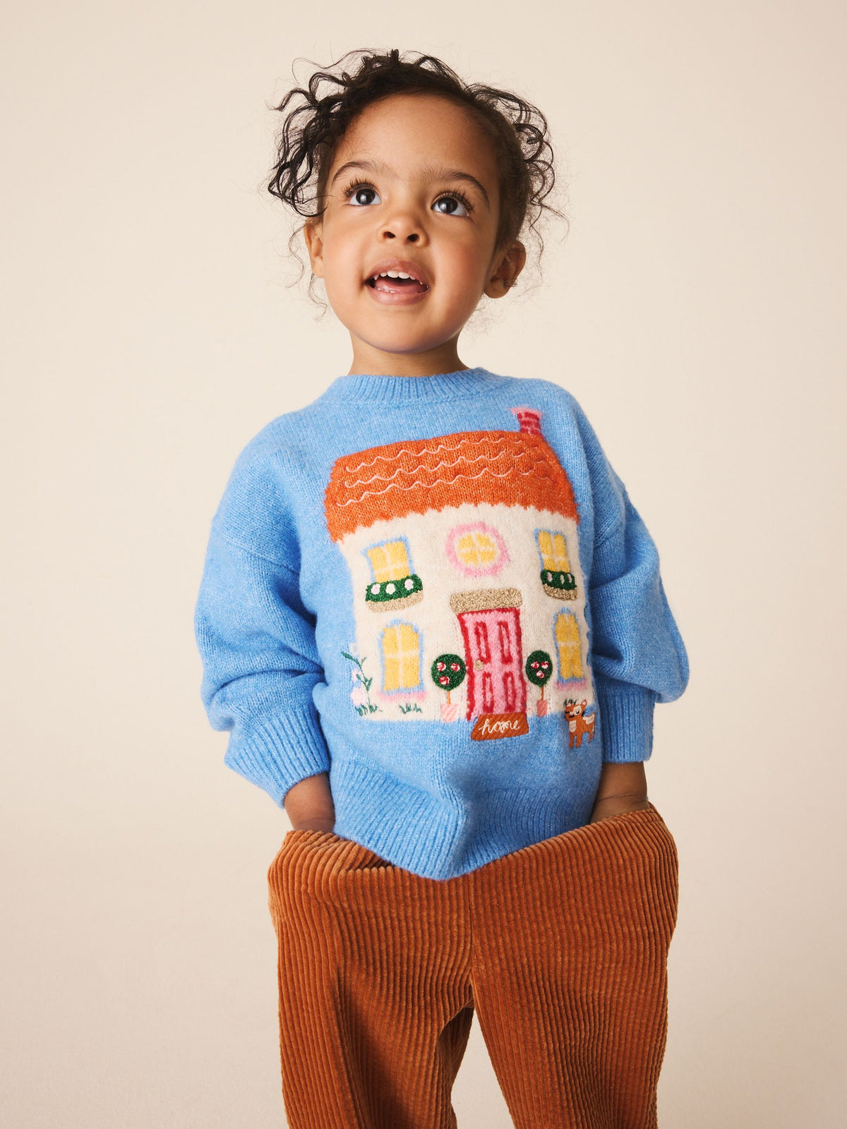 Dsiney Kidz - Blue Boxy Jumper (3mths-7yrs) image 1