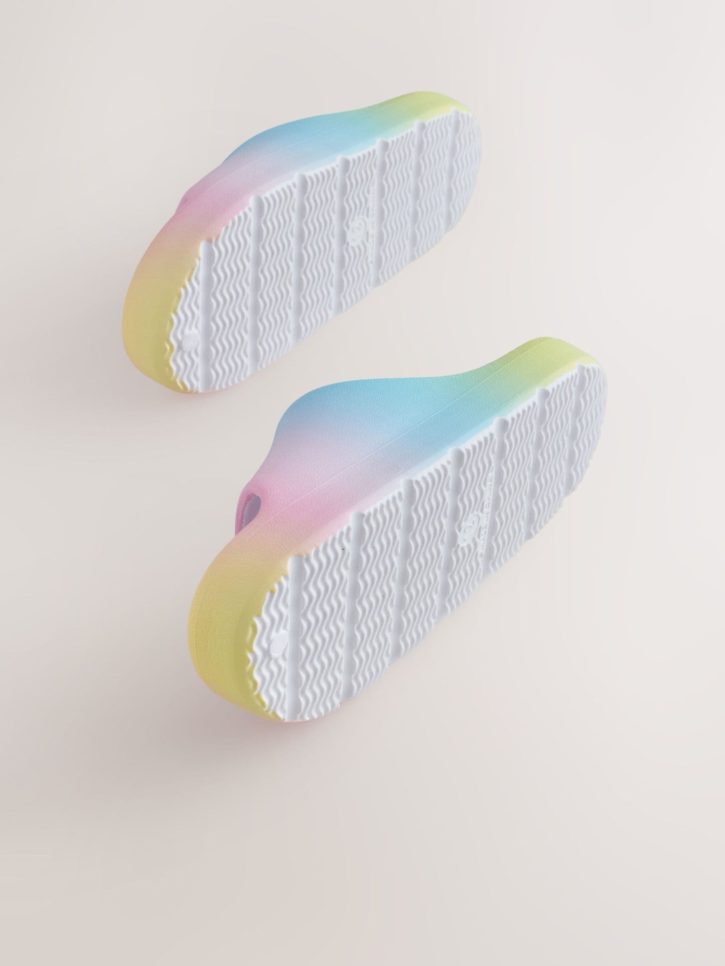 Pastel Rainbow Comfort Sliders image 3