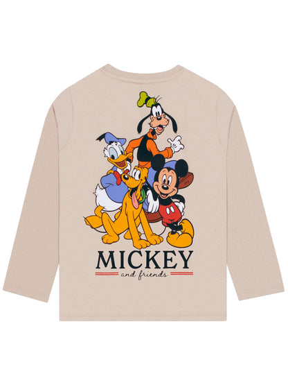 Character Natural Disney Mickey Mouse Long Sleeve T-Shirt image 3