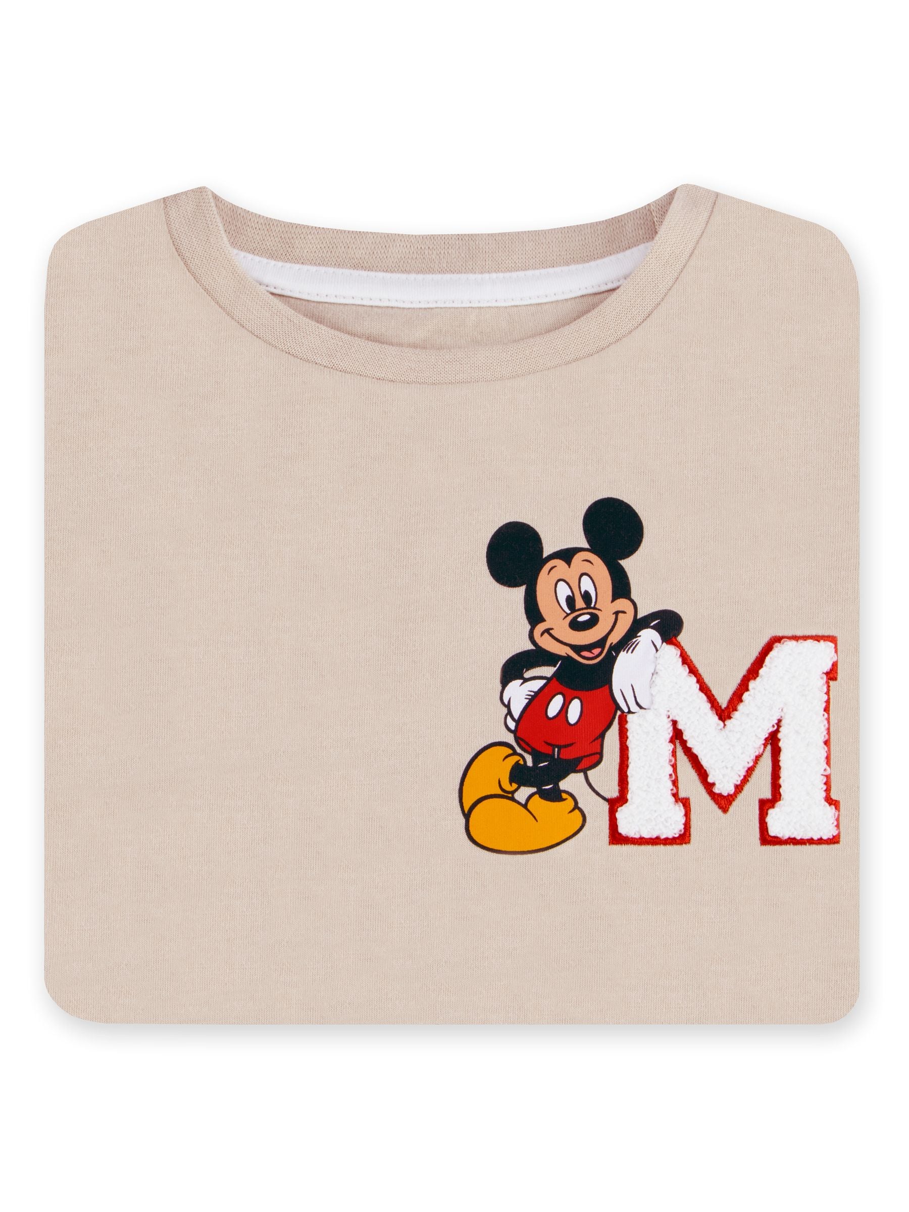 Character Natural Disney Mickey Mouse Long Sleeve T-Shirt image 4