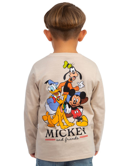 Character Natural Disney Mickey Mouse Long Sleeve T-Shirt image 5
