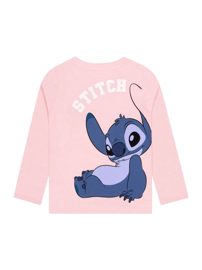 Character Pink Disney Lilo And Stitch Long Sleeve T-Shirt image 3