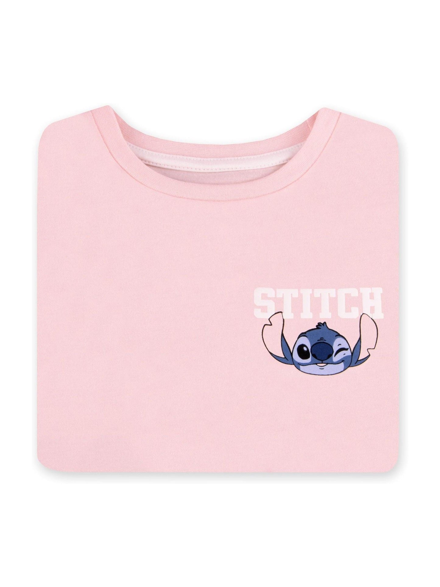 Character Pink Disney Lilo And Stitch Long Sleeve T-Shirt image 4