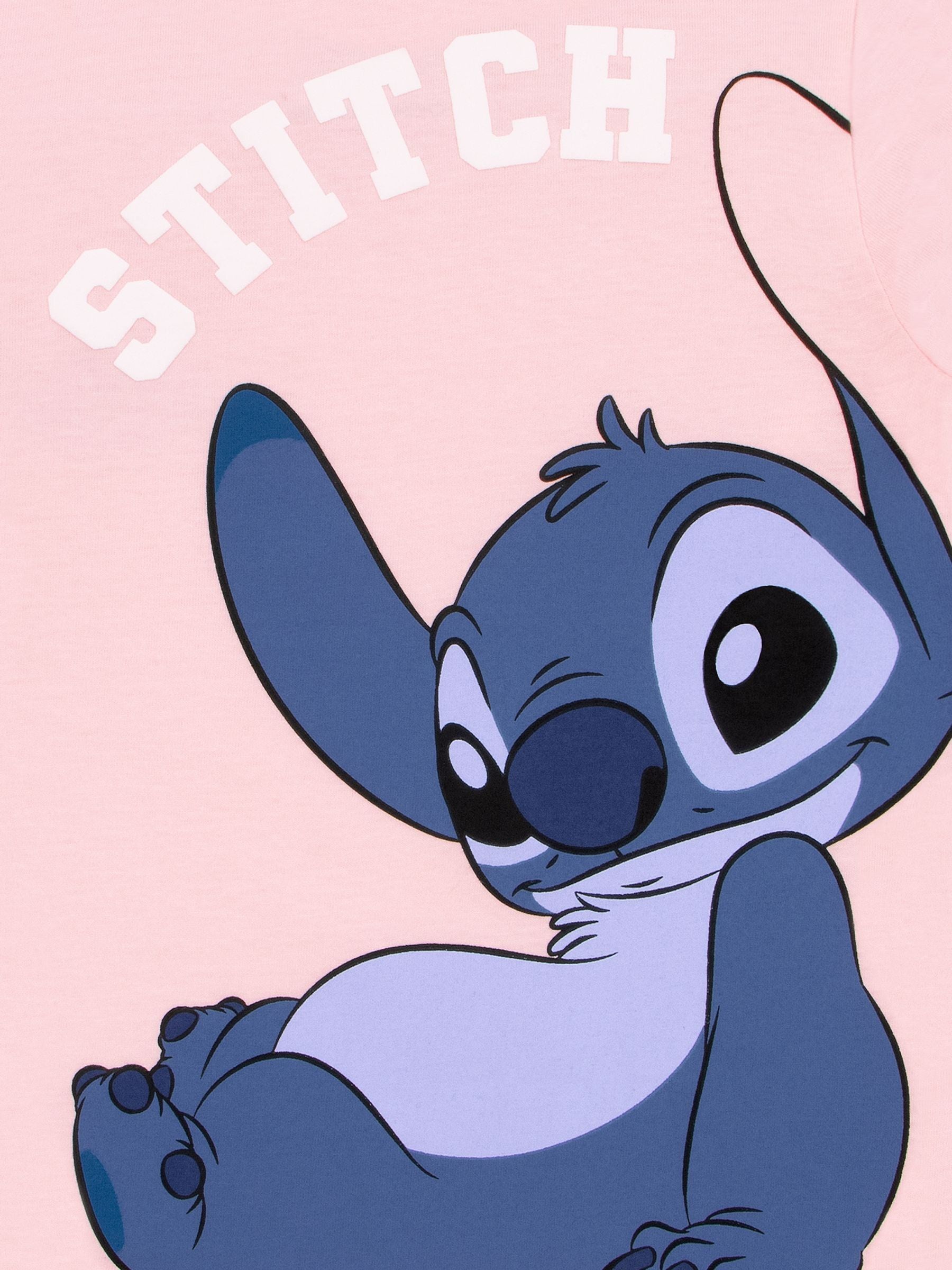 Character Pink Disney Lilo And Stitch Long Sleeve T-Shirt image 6