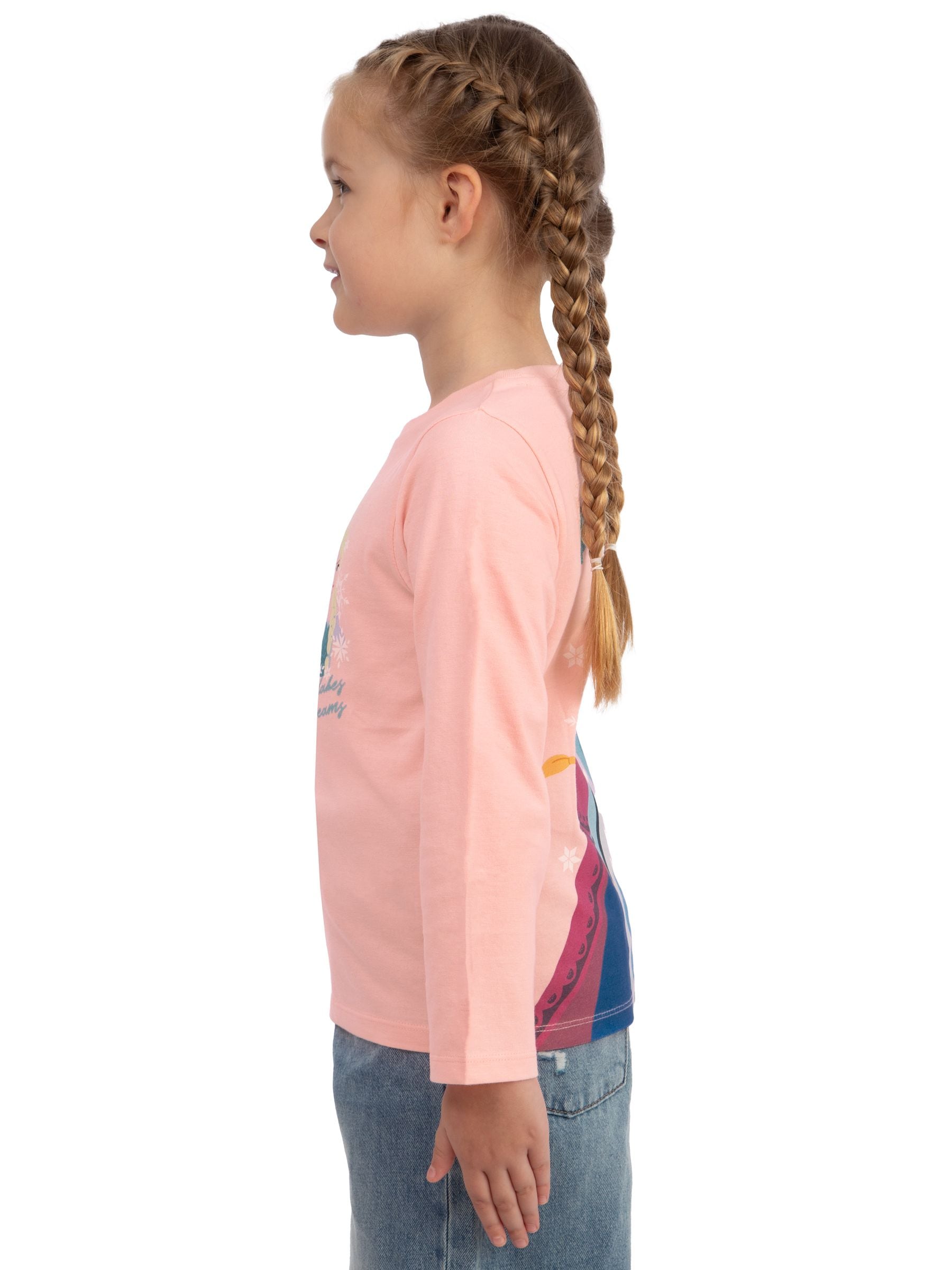 Character Pink Disney Frozen Elsa And Anna Long Sleeve T-Shirt image 4