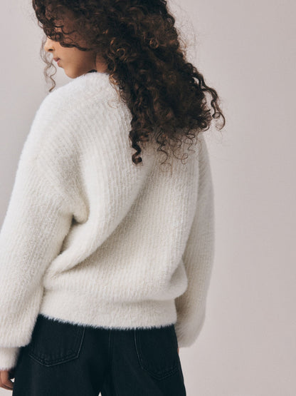 Dsiney Kidz - Ecru V-Neck Cardigan (3-16yrs) image 3