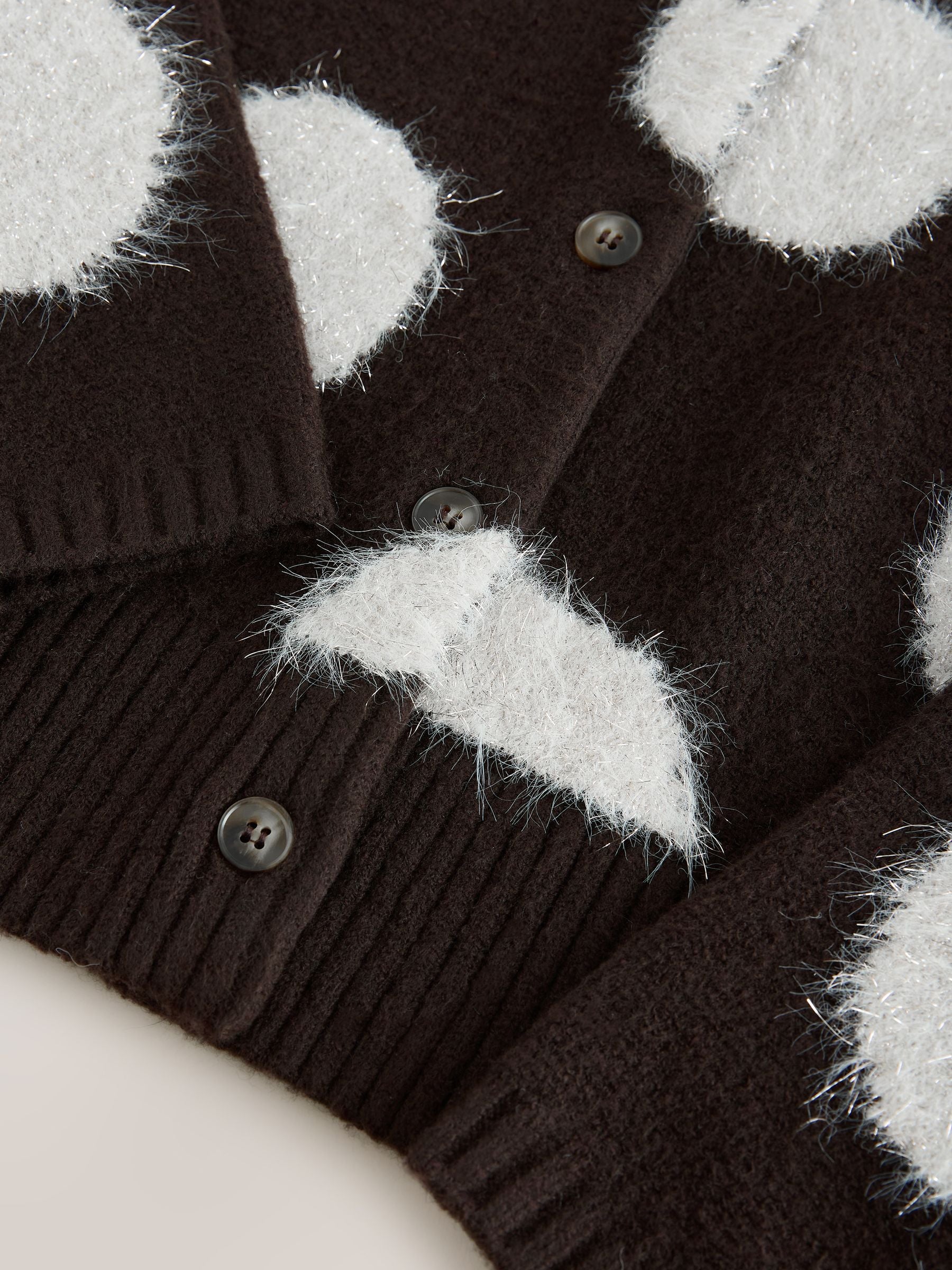 Dsiney Kidz - Brown Spot Tinsel Cardigan (3-16yrs) image 7