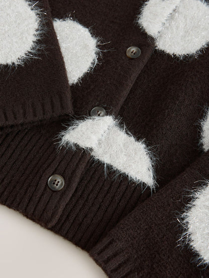 Dsiney Kidz - Brown Spot Tinsel Cardigan (3-16yrs) image 7