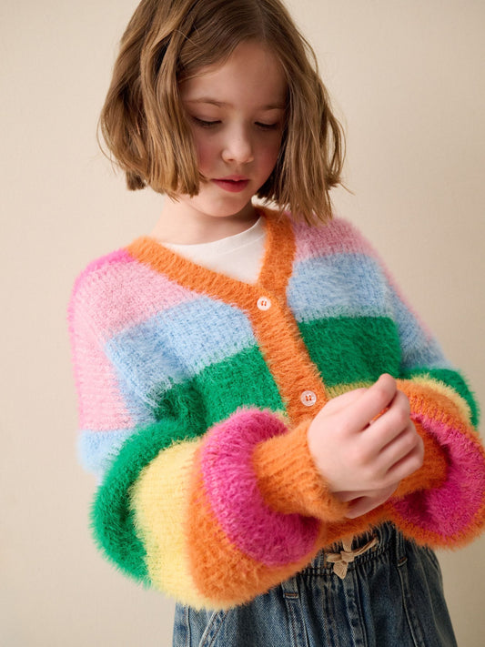 Dsiney Kidz - Rainbow V-Neck Cardigan (3-16yrs) image 1