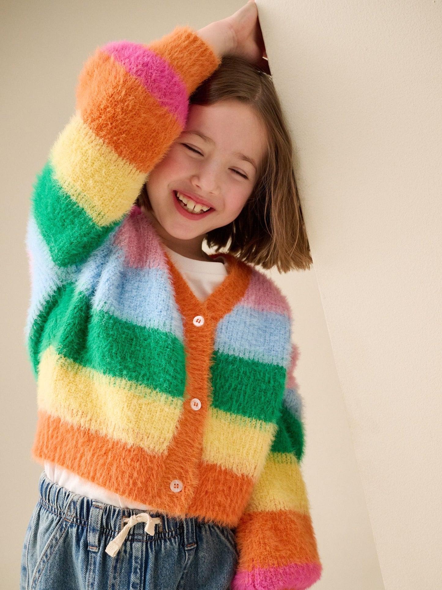 Dsiney Kidz - Rainbow V-Neck Cardigan (3-16yrs) image 2